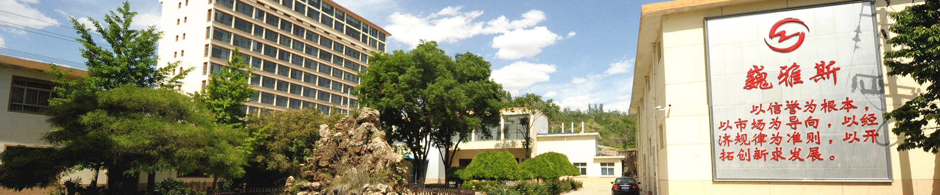 巍雅斯開(kāi)創(chuàng  )于1976年，47年來(lái)，在黨的改革開(kāi)放政策指引下，始終堅持“以信譽(yù)為根本、以市場(chǎng)為導向、以經(jīng)濟規律為準則、以開(kāi)拓創(chuàng  )新求發(fā)展”，與甘肅、寧夏、青海、陜西、西藏、內蒙等六省區80多家大型零售商場(chǎng)建立了長(cháng)期友好的合作關(guān)系。