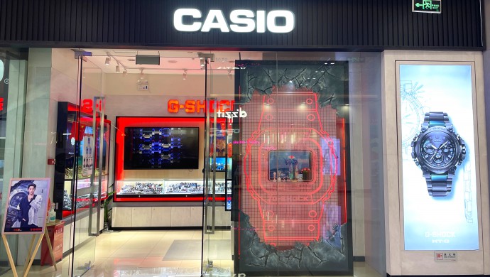 蘭州萬(wàn)達廣場(chǎng)卡西歐店