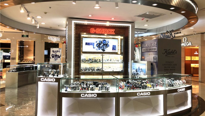 西寧王府井一店卡西歐專(zhuān)廳